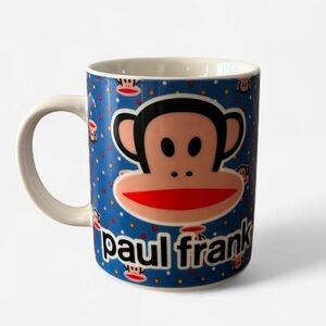 Paul Frank Julius Monkey Blue Ceramic Mug – New Collectible